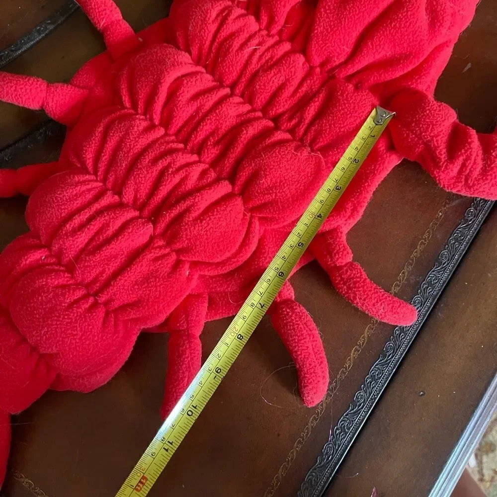 🦞 🎃 ADORABLE Red ROCK Lobster Halloween costume!